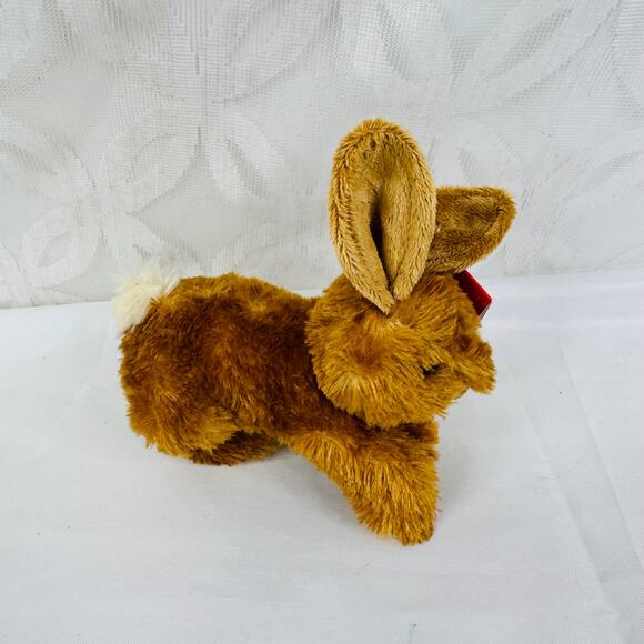 5 for $25| Aurora Adorable Mini Flopsie Bitty Bunny Stuffed Animal Brown - Picture 8 of 10